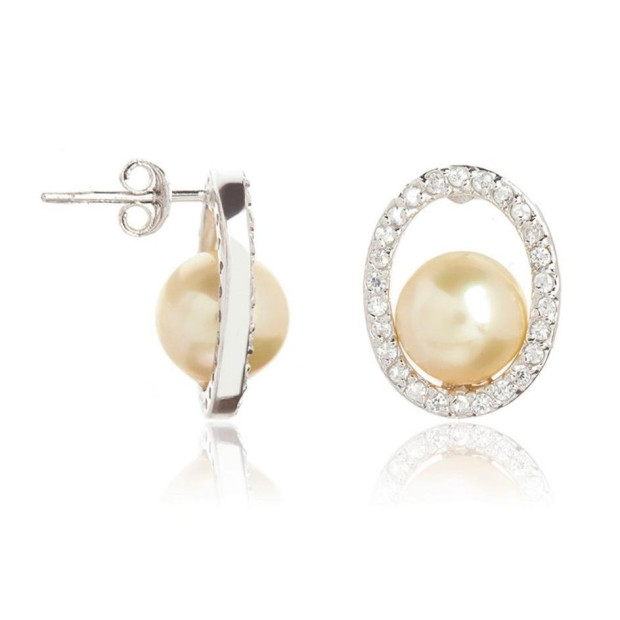 Orphelia Orphelia® Women's Sterling Silver Stud Earrings - Silver EAR-1992