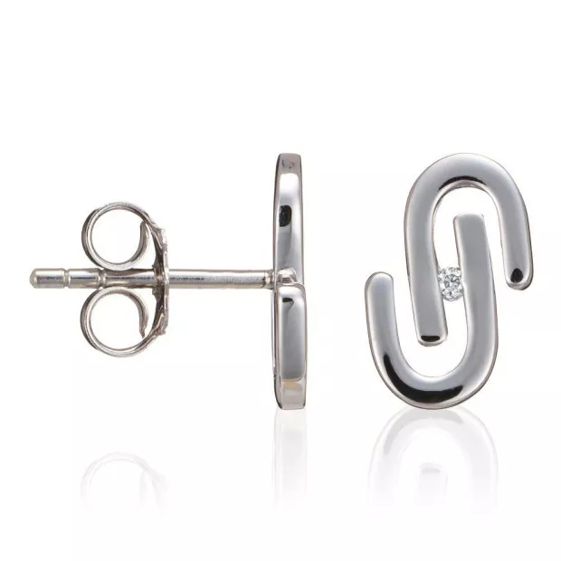 Orphelia Orphelia® Women's Sterling Silver Stud Earrings - Silver ZO-5003