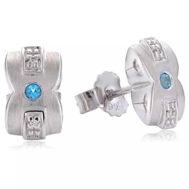 orphelia Orphelia® Women's Sterling Silver Stud Earrings - Silver ZO-5662