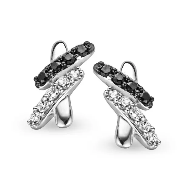 orphelia Orphelia® Women's Sterling Silver Stud Earrings - Silver ZO-5101