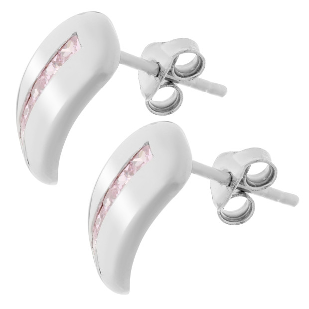 Orphelia Orphelia® Women's Sterling Silver Stud Earrings - Silver ZO-5585