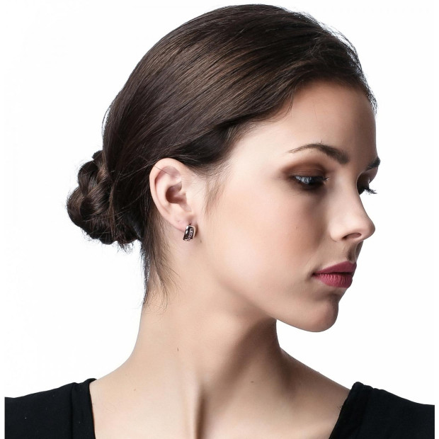 Orphelia Orphelia® Women's Sterling Silver Stud Earrings - Silver ZO-5585