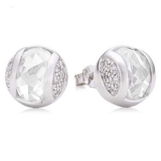 Orphelia Orphelia® Women's Sterling Silver Stud Earrings - Silver ZO-5911