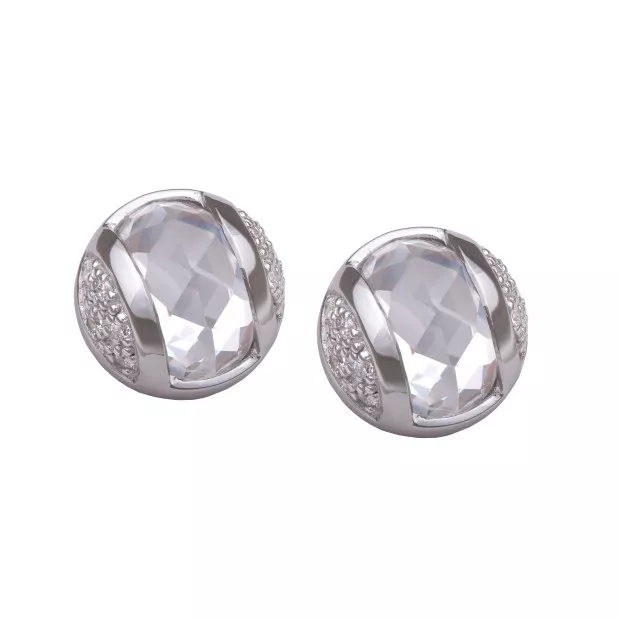 orphelia Orphelia® Women's Sterling Silver Stud Earrings - Silver ZO-5911