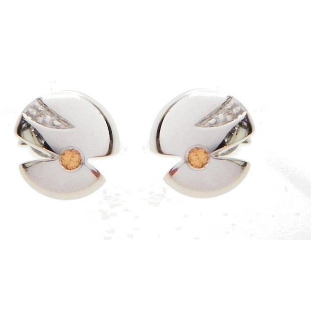 Orphelia Orphelia® Women's Sterling Silver Stud Earrings - Silver ZO-5661