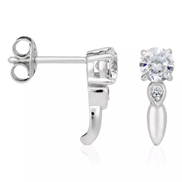 Orphelia Orphelia® Women's Sterling Silver Stud Earrings - Silver ZO-5110