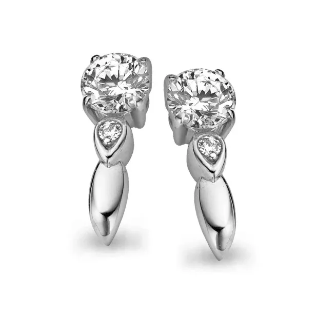orphelia Orphelia® Women's Sterling Silver Stud Earrings - Silver ZO-5110