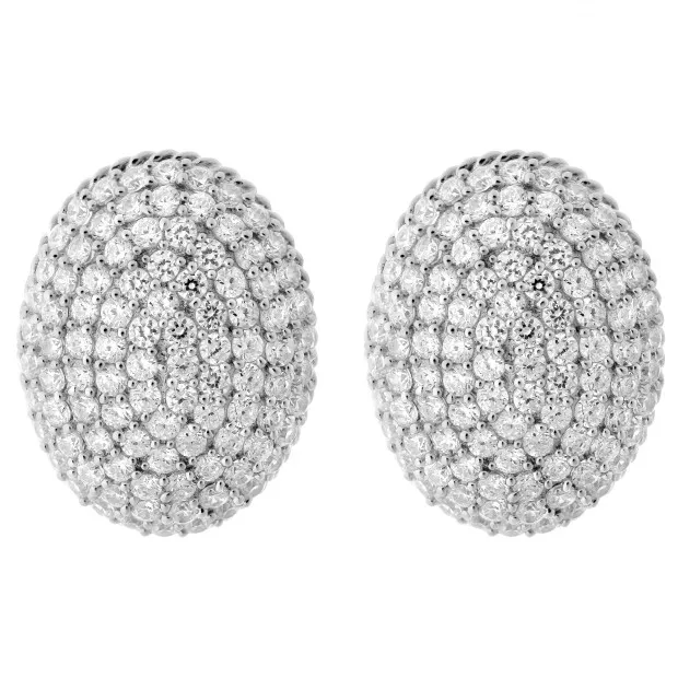 orphelia Orphelia® Women's Sterling Silver Stud Earrings - Silver ZO-5184