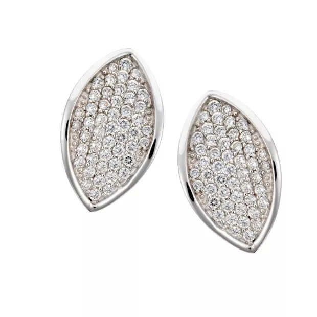 orphelia Orphelia® Women's Sterling Silver Stud Earrings - Silver ZO-5940