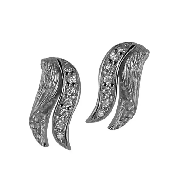 orphelia Orphelia® Women's Sterling Silver Stud Earrings - Silver ZO-6030/2