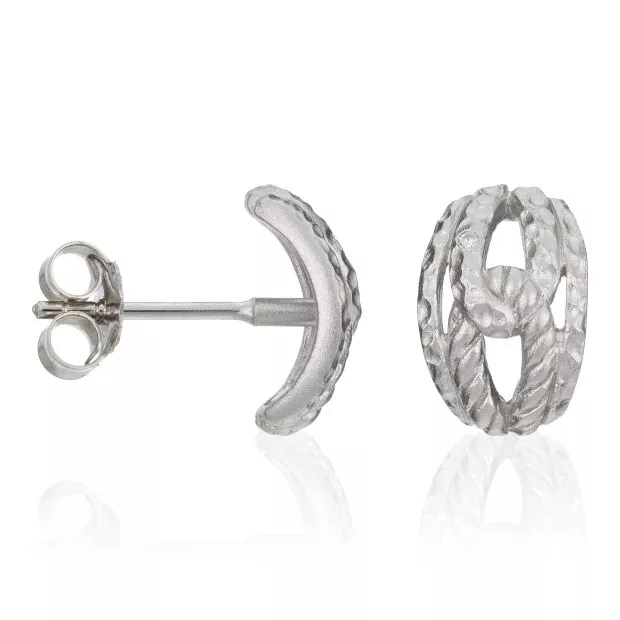 orphelia Orphelia® Women's Sterling Silver Stud Earrings - Silver ZO-5252
