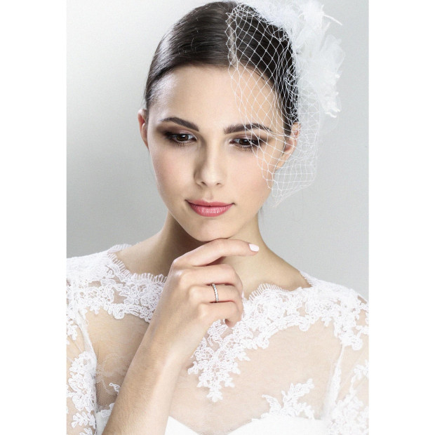 Orphelia Orphelia® Women's Whitegold 18C Ring - Silver RD-3011/1