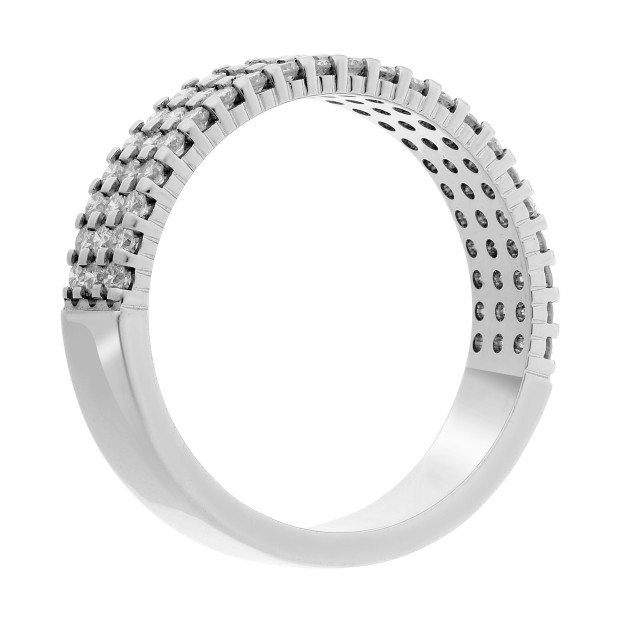 Orphelia Orphelia® Women's Whitegold 18C Ring - Silver RD-3021/1