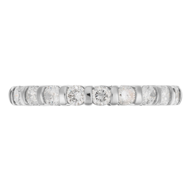 Orphelia Orphelia® Women's Whitegold 18C Ring - Silver RD-3005/1