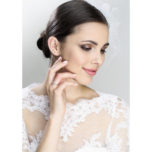 Orphelia Orphelia® Women's Whitegold 18C Ring - Silver RD-3004/1