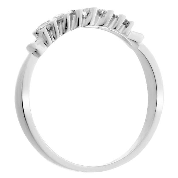 Orphelia Orphelia® Women's Whitegold 18C Ring - Silver RD-33218/1