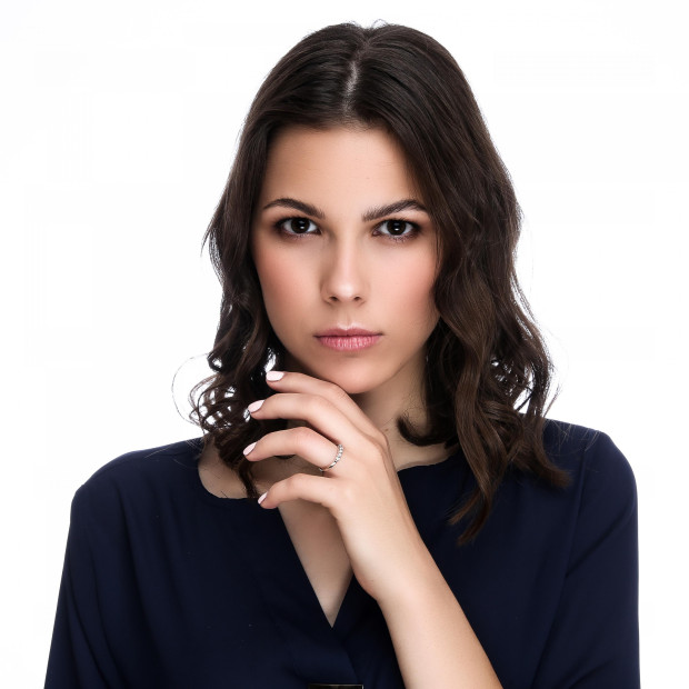 Orphelia Orphelia® Women's Whitegold 18C Ring - Silver RD-33213/1