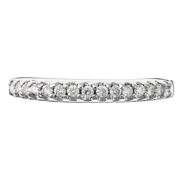 Orphelia Orphelia® Women's Whitegold 18C Ring - Silver RD-3367