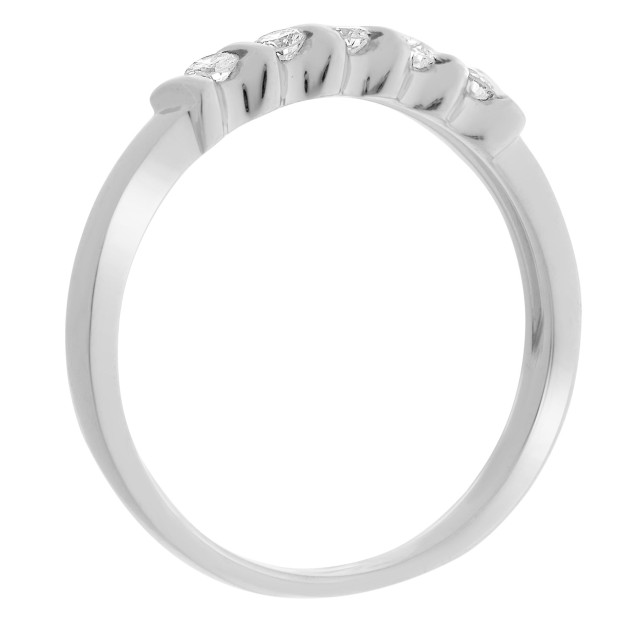 Orphelia Orphelia® Women's Whitegold 18C Ring - Silver RD-33217/1
