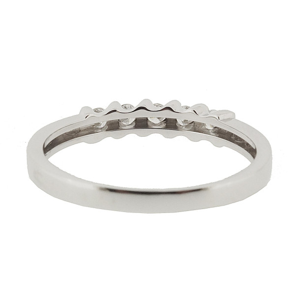 Orphelia Orphelia® Women's Whitegold 18C Ring - Silver RD-33217/1
