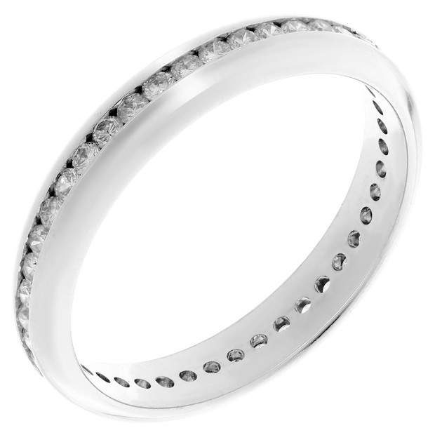 orphelia Orphelia® Women's Whitegold 18C Ring - Silver RD-33181/1