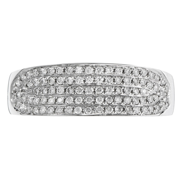 Orphelia Orphelia® Women's Whitegold 18C Ring - Silver RD-3380