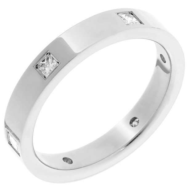 orphelia Orphelia® Women's Whitegold 18C Ring - Silver RD-33330/1