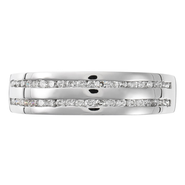Orphelia Orphelia® Women's Whitegold 18C Ring - Silver RD-3364