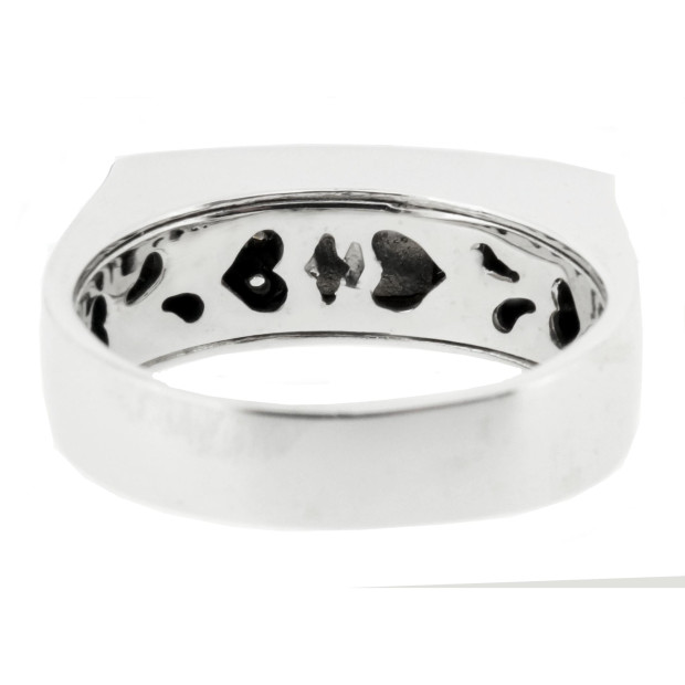 Orphelia Orphelia® Women's Whitegold 18C Ring - Silver RD-33015