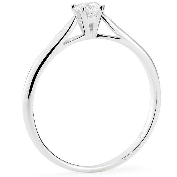 Orphelia Orphelia® Women's Whitegold 18C Ring - Silver RD-3918/1