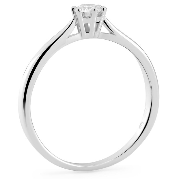 Orphelia Orphelia® Women's Whitegold 18C Ring - Silver RD-3920/1