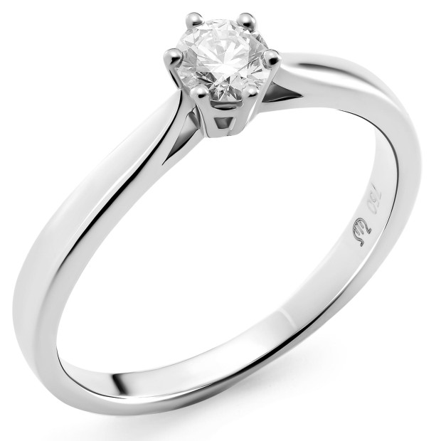 Orphelia Orphelia® Women's Whitegold 18C Ring - Silver RD-3920/1