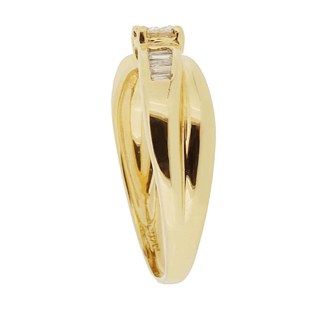 Orphelia Orphelia® Women's Yellow Gold 18C Ring - Gold R4785-H