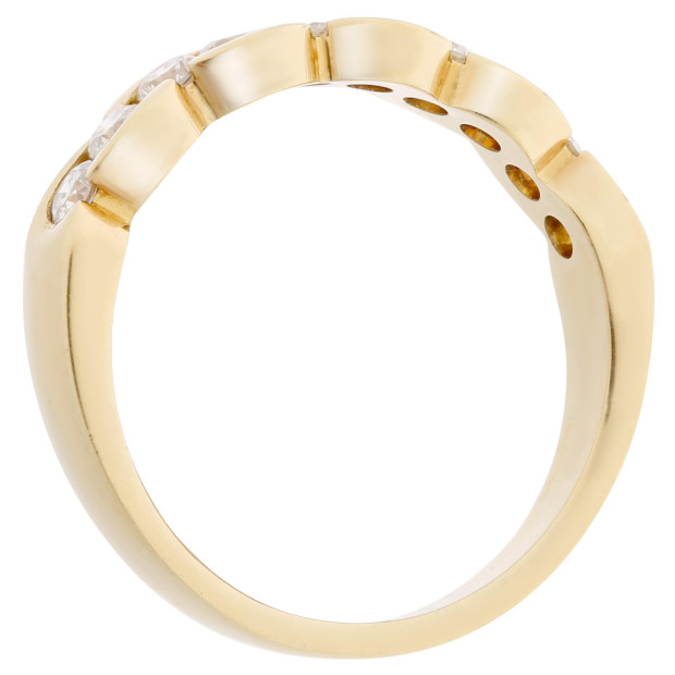 Orphelia Orphelia® Women's Yellow Gold 18C Ring - Gold RD-111055/DJ/10