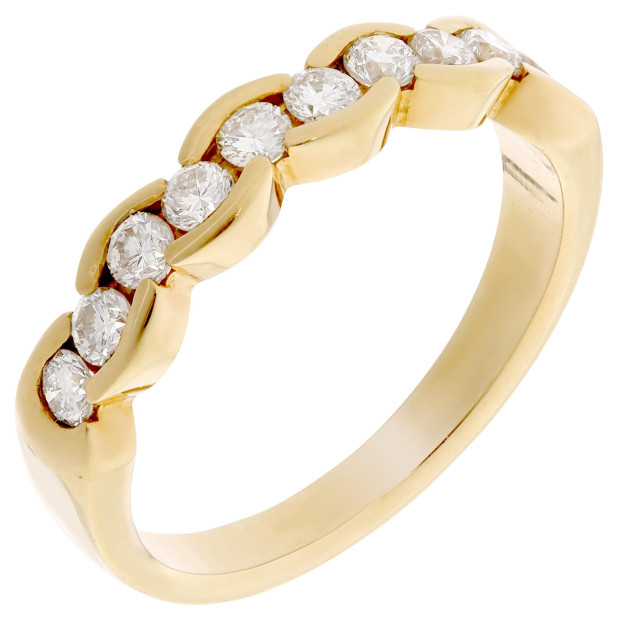 orphelia Orphelia® Women's Yellow gold 18C Ring - Gold RD-111055/DJ/10