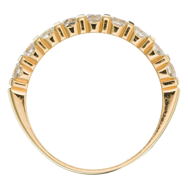 Orphelia Orphelia® Women's Yellow Gold 18C Ring - Gold RD-3005