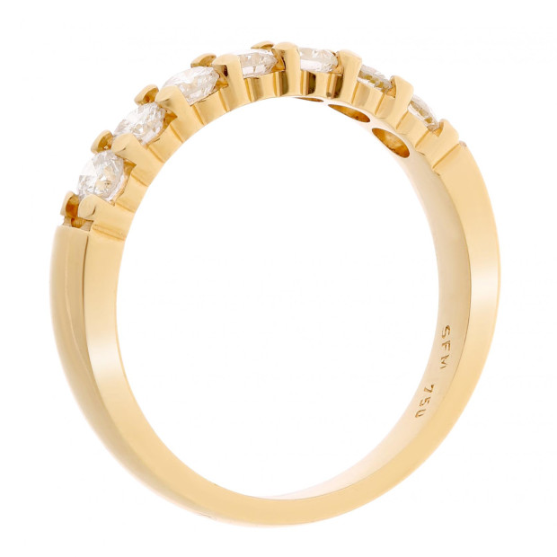 Orphelia Orphelia® Women's Yellow Gold 18C Ring - Gold RD-3050