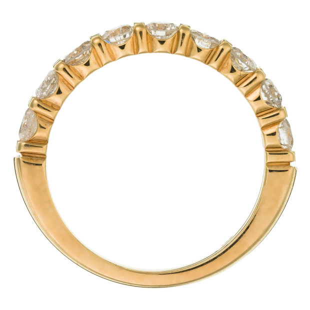 Orphelia Orphelia® Women's Yellow Gold 18C Ring - Gold RD-3013