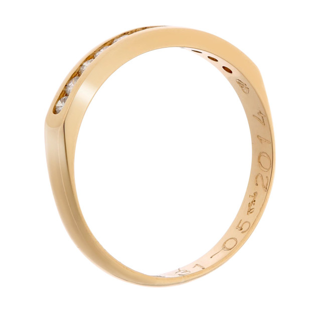 Orphelia Orphelia® Women's Yellow Gold 18C Ring - Gold RD-3001