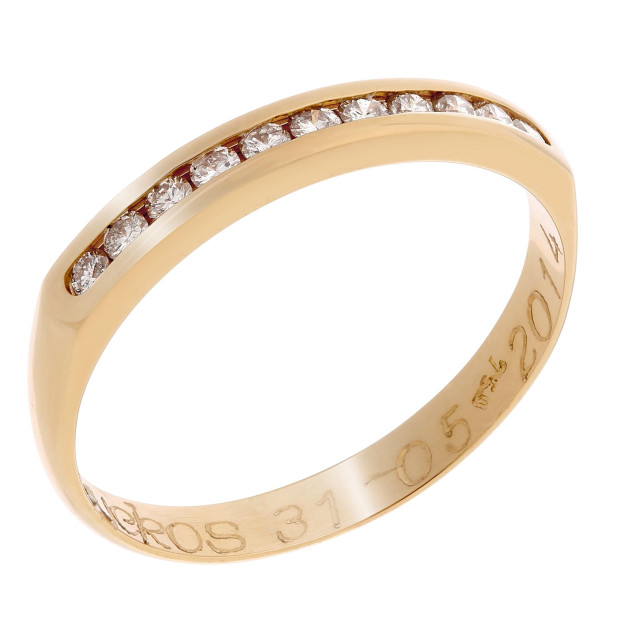 orphelia Orphelia® Women's Yellow gold 18C Ring - Gold RD-3001