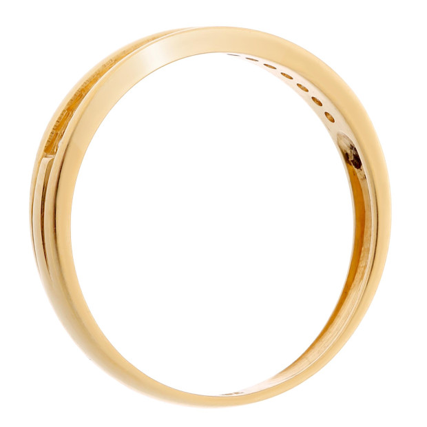 Orphelia Orphelia® Women's Yellow Gold 18C Ring - Gold RD-3019
