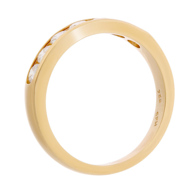Orphelia Orphelia® Women's Yellow Gold 18C Ring - Gold RD-3052
