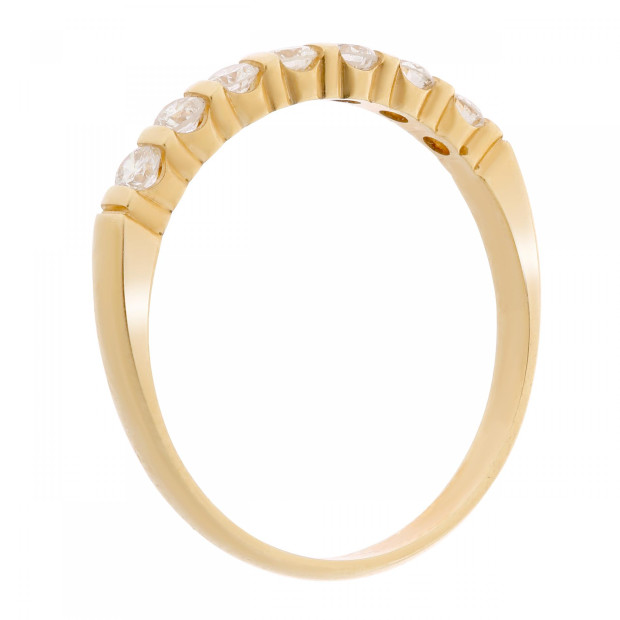 Orphelia Orphelia® Women's Yellow Gold 18C Ring - Gold RD-3023