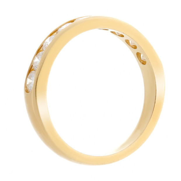 Orphelia Orphelia® Women's Yellow Gold 18C Ring - Gold RD-3053