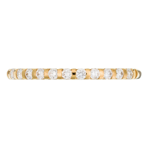 Orphelia Orphelia® Women's Yellow Gold 18C Ring - Gold RD-3027