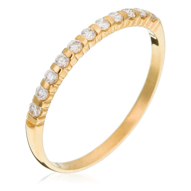 orphelia Orphelia® Women's Yellow gold 18C Ring - Gold RD-3027