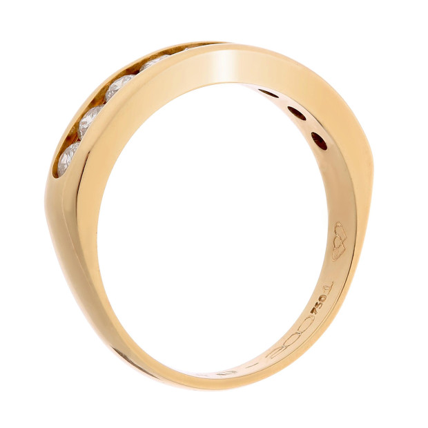 Orphelia Orphelia® Women's Yellow Gold 18C Ring - Gold RD-3003