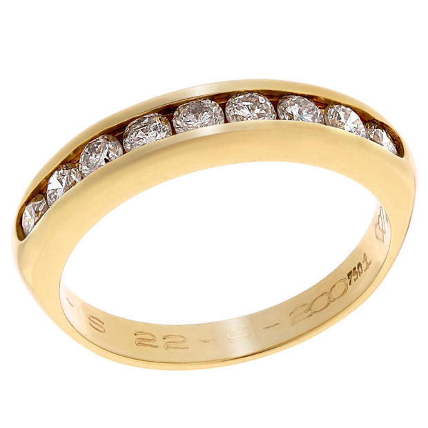 orphelia Orphelia® Women's Yellow gold 18C Ring - Gold RD-3003