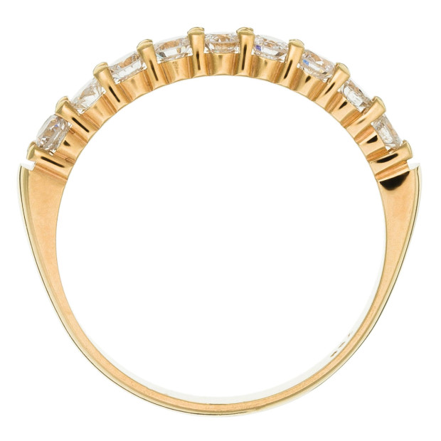 Orphelia Orphelia® Women's Yellow Gold 18C Ring - Gold RD-3009