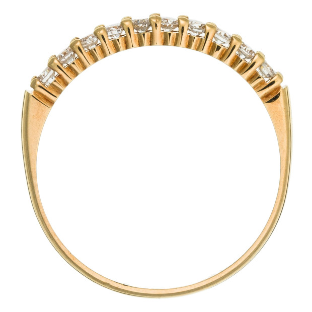 Orphelia Orphelia® Women's Yellow Gold 18C Ring - Gold RD-3008